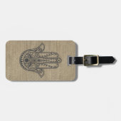 HAMSA Handje Fatima-symbool amulet Bagagelabel (Voorkant horizontaal)
