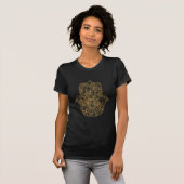 HAMSA Handje Fatima symbool amulet design T-shirt (Voorkant volledig)