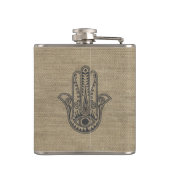 HAMSA Handje Fatima-symbool amulet Heupfles (Achterkant)