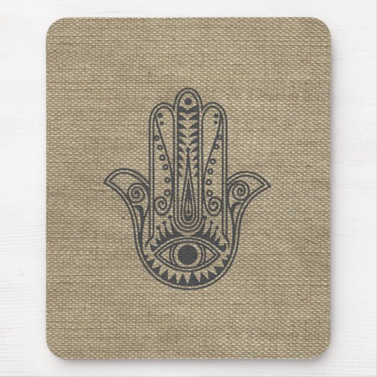 HAMSA Handje Fatima-symbool amulet Muismat (Voorkant)