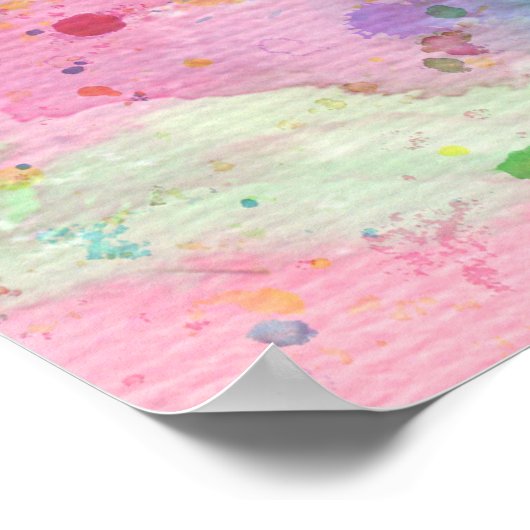 HAMSA Handje Fatima-symbool Poster (Hoek)