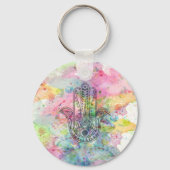 HAMSA Handje Fatima-symbool Sleutelhanger (Voorkant)