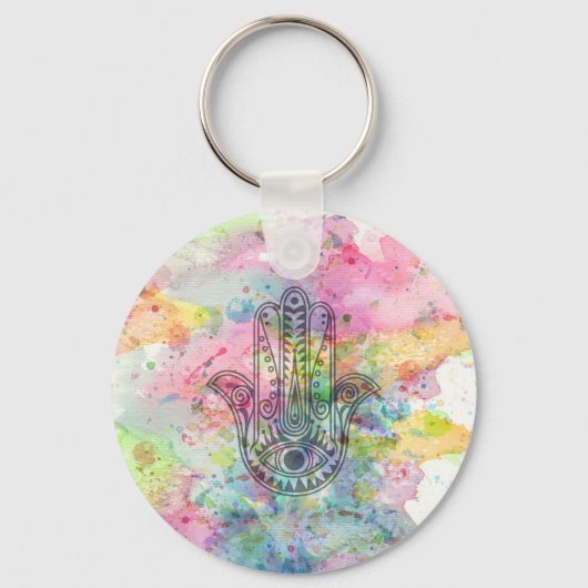 HAMSA Handje Fatima-symbool Sleutelhanger (Voorkant)