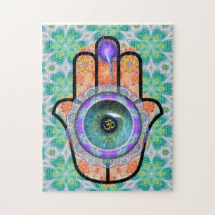 Hamsa Harmony puzzle Legpuzzel