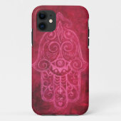 Hamsa in Magenta Case-Mate iPhone Case (Achterkant)