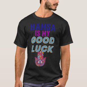 HAMSA IS MIJN GELUK voor Mannen Vrouwen Kinder Sen T-shirt