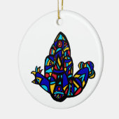 Hamsa Ji - Keramisch Ornament (Links)