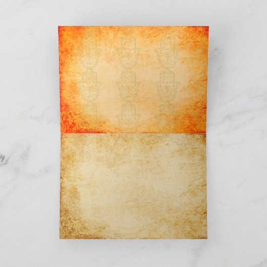 Hamsa Kaart (Binnen)