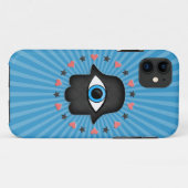 hamsa khamsa oog in hand van de godin Case-Mate iPhone case (Achterkant (horizontaal))