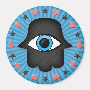 hamsa khamsa Oog in hand van de godin Magneet