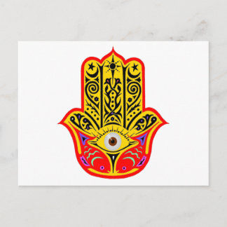 Hamsa - Magic Hamsa Briefkaart
