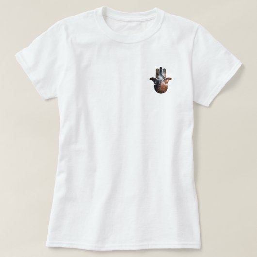 Hamsa Melkweg T-shirt (Design voorkant)