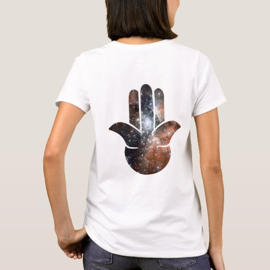 Hamsa Melkweg T-shirt (Achterkant)