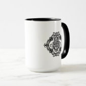 Hamsa met etnisch siermateriaal mok (Voorkant rechts)