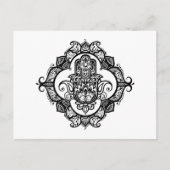 Hamsa met etnische Ornamenten Briefkaart (Voorkant)