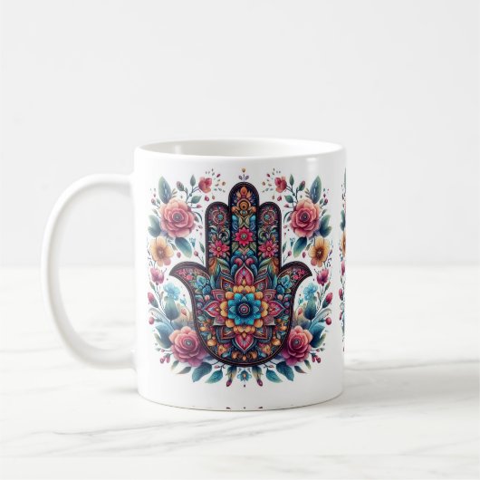 Hamsa-Mok Koffiemok (Links)