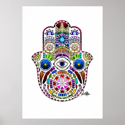 Hamsa Poster (Voorkant)