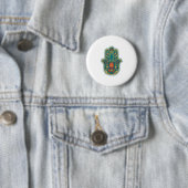 Hamsa Ronde Button 5,7 Cm (In situ)