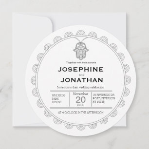 hamsa - ronde - uitnodiging