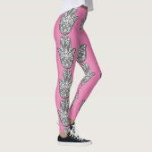Hamsa Roze Leggings (Rechts)