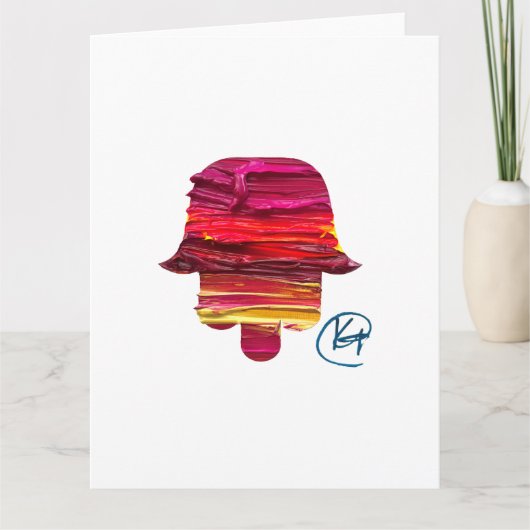 Hamsa Studio Art Bedankkaart (Voorkant)