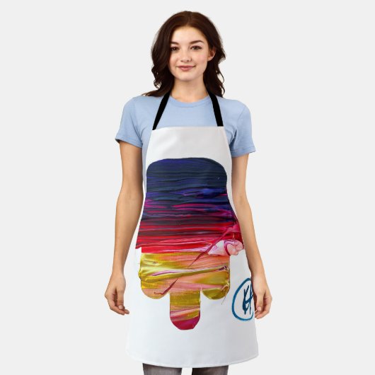 Hamsa Studio Art Schort (Gedragen)