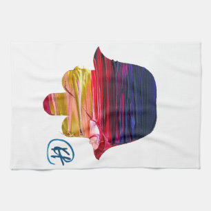 Hamsa Studio Art Theedoek