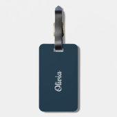 Hamsa Swirls Bagagelabel (Achterkant verticaal)