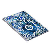 Hamsa Swirls Notitieboek (Rechterzijde)