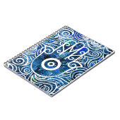 Hamsa Swirls Notitieboek (Linkerzijde)