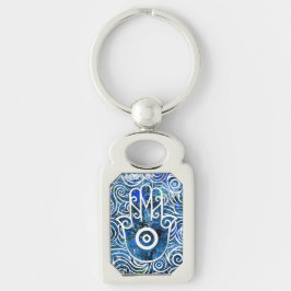 Hamsa Swirls Sleutelhanger