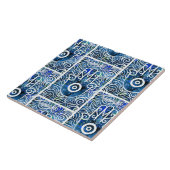 Hamsa Swirls Tegeltje (Zijkant)