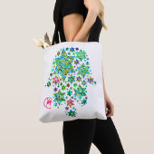 Hamsa van Joodse sterren Tote Bag (Dichtbij)