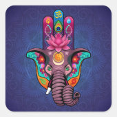 Hamsanesh Vierkante Sticker (Voorkant)