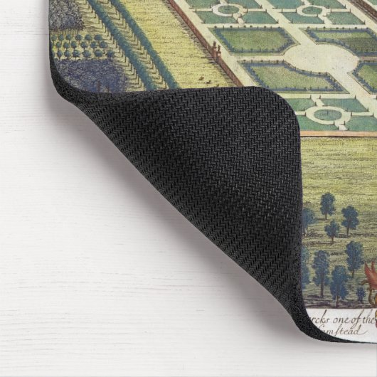 Hamstead Marshall in de provincie Berkshire engra Muismat (Hoek)