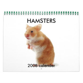 hamster1, HAMSTERS, kalender van 2008