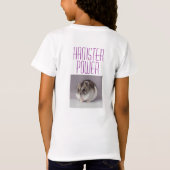 hamster3, Lavender Fidget Jacobs T-shirt (Achterkant)