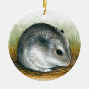 Hamster 25 keramisch ornament