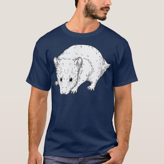 Hamster _27 t-shirt (Voorkant)