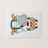 Hamster als Doctor met Stethoscoop.PNG Legpuzzel (Horizontaal)