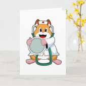 Hamster als dokter met stethoscoop.PNG Kaart (Gele Bloem)