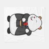 Hamster als Magicaliër met Magische wand en Pet Fleece Deken (Voorkant (Horizontaal))