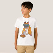 Hamster als Welder.PNG T-shirt (Voorkant volledig)