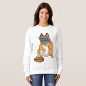 Hamster als Welder.PNG Trui (Voorkant volledig)
