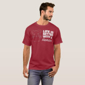Hamster Apparel - Beste Hamsters Lover Design T-shirt (Voorkant volledig)