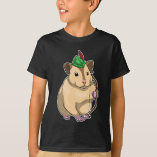 Hamster Archer Bow T-shirt