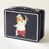 Hamster as Baker with Rolling pin (Achterkant)