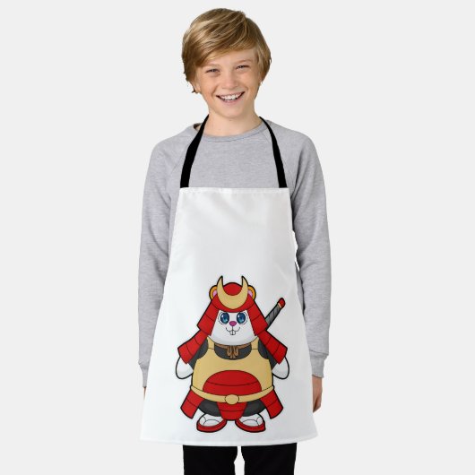 Hamster as Warrior with Armor Schort (Gedragen)