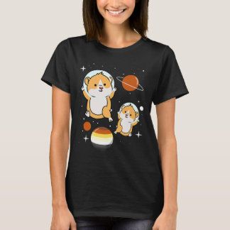 Hamster Astronaut Gay Beer Pride T-shirt