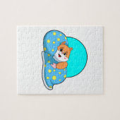 Hamster at Sleeping with Blanket.PNG Legpuzzel (Horizontaal)